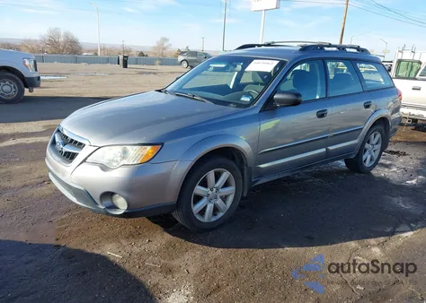 2009 Subaru Outback 2.5I z USA, uszkodzony, nr VIN 4S4BP61C197331587